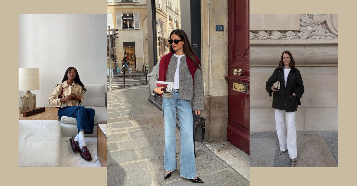 5 French-Girl Approved Jackets to Wear With Jeans This Autumn