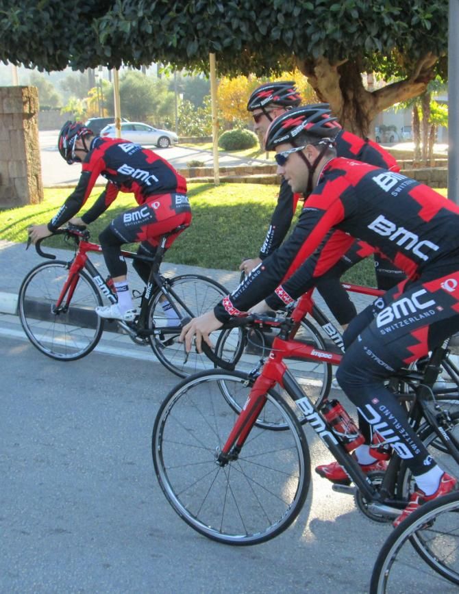 Riders roll out for training