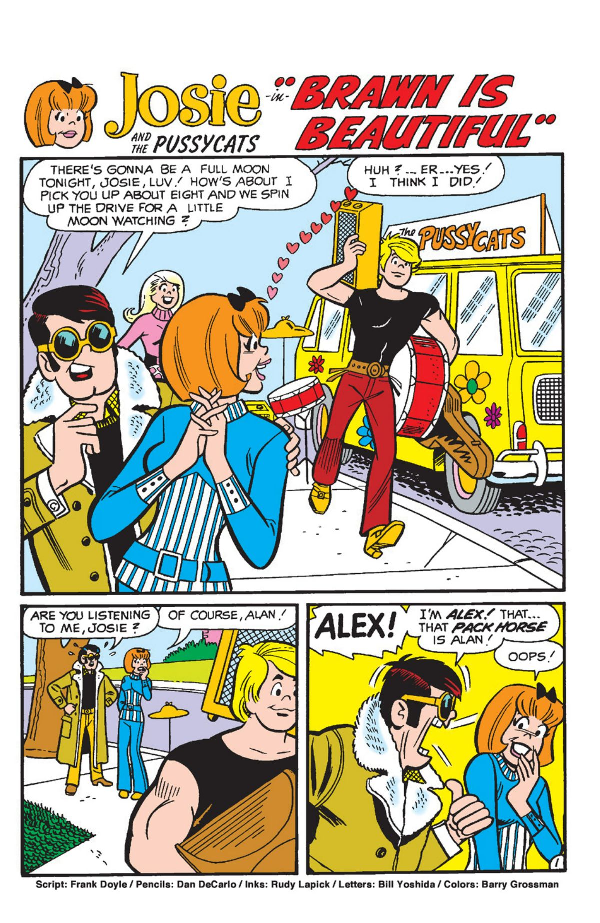Betty &amp; Veronica Friends Forever: Rock &amp; Roll interior art