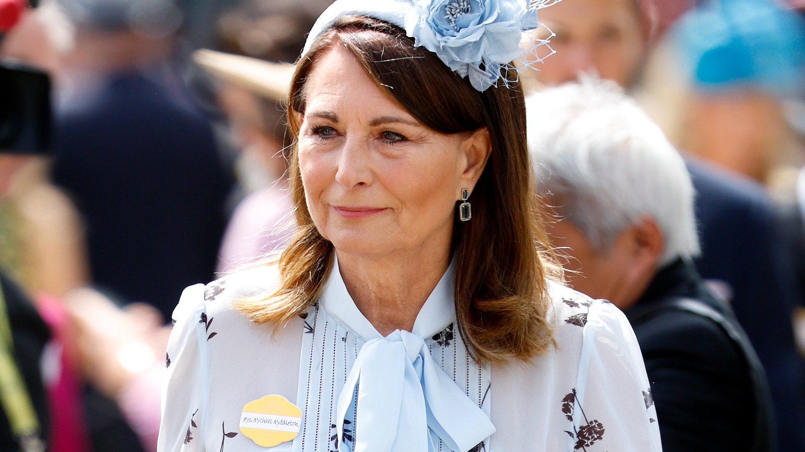 Carole Middleton attends day two of Royal Ascot 2024 at Ascot Racecourse on June 19, 2024