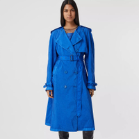 Technical Canvas Collarless Trench Coat available at Burberry for $2,250