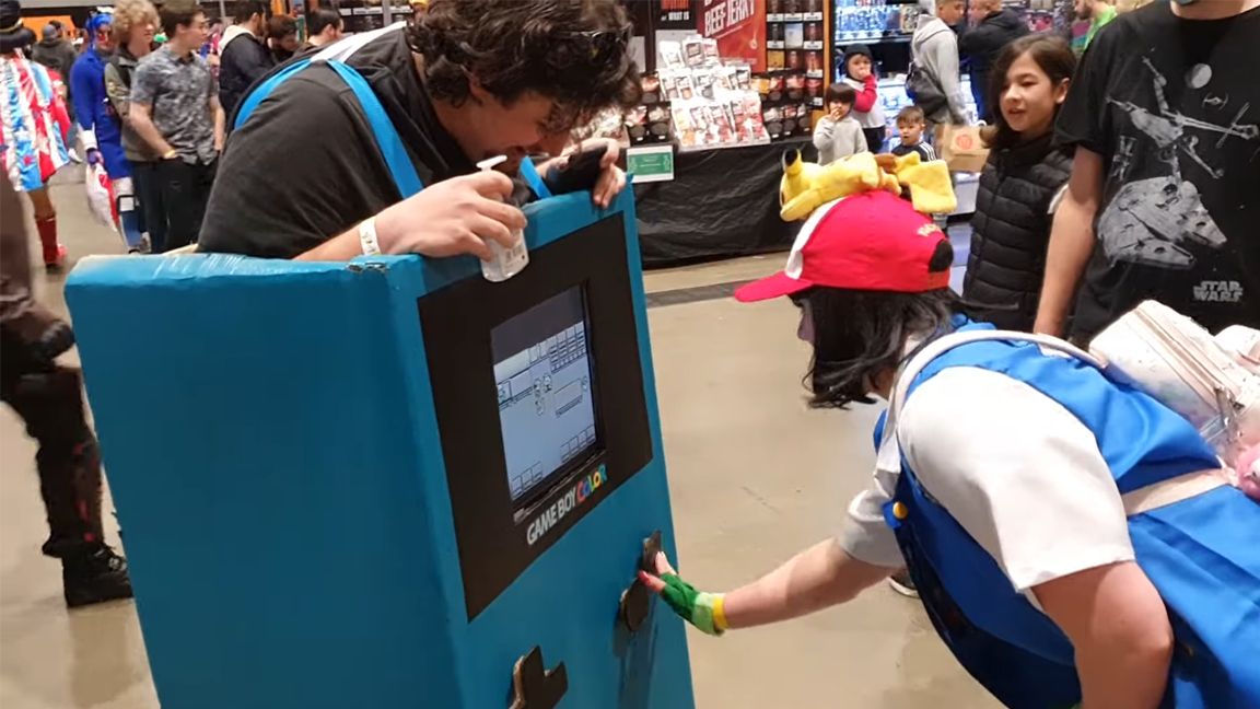 Raspberry Pi Powers Playable Game Boy Color Cosplay | Tom's Hardware