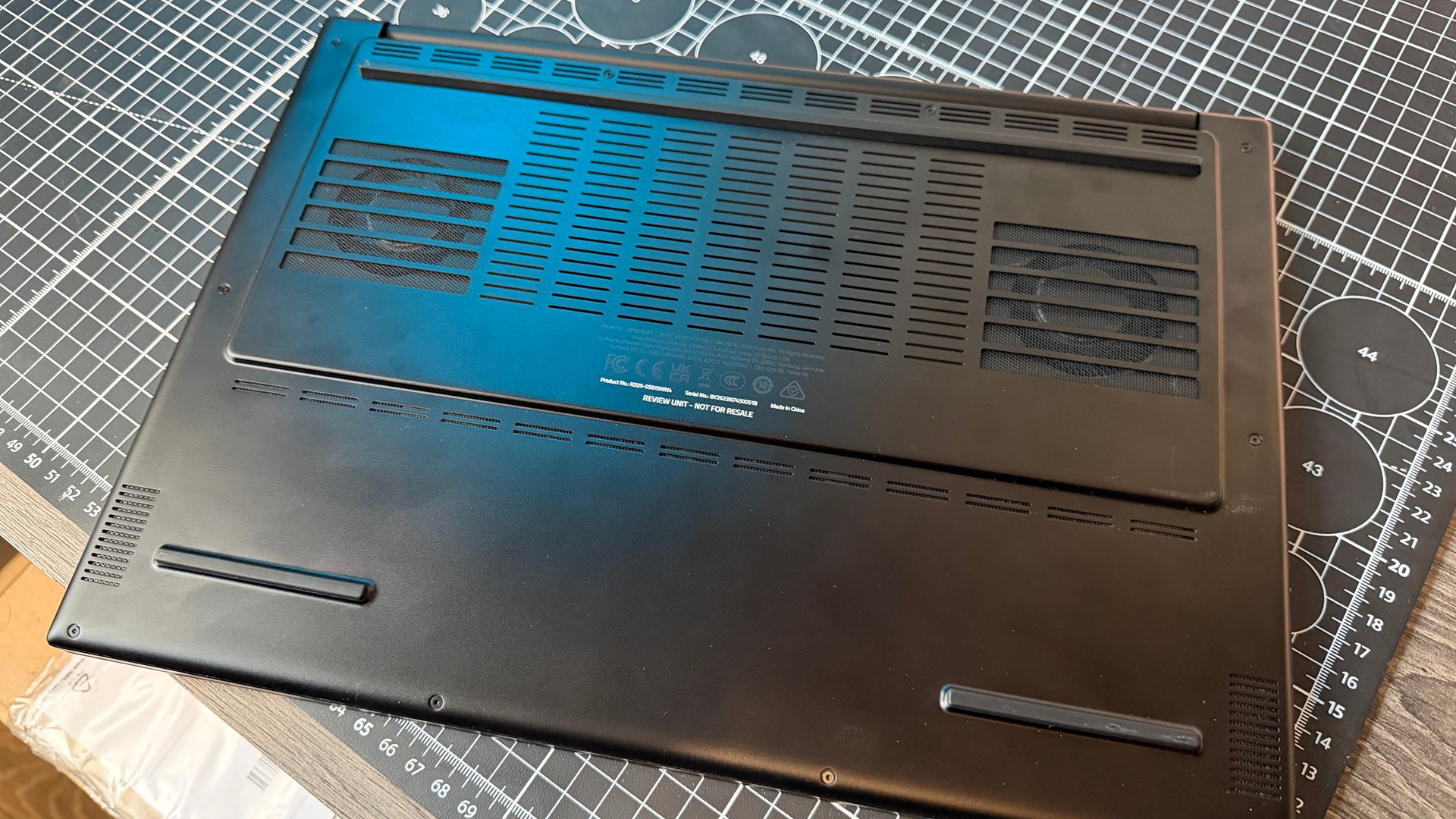Razer Blade 16 (2026) gaming laptop on desk