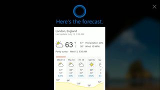 Windows 10 Anniversary Update Lockscreen Cortana