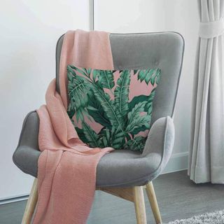 Amazon banana leaf cushion cover