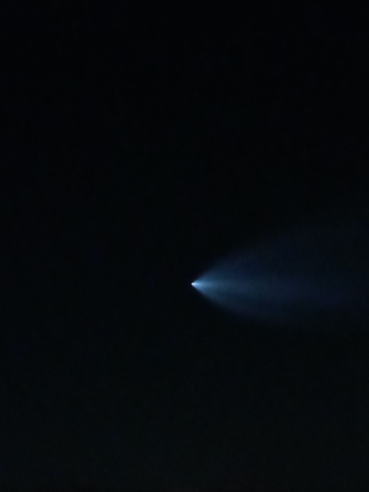 This photo by Cory B. shows the SpaceX Falcon 9 rocket launch on March 14, 2021 as seen from Lebanon, PA.