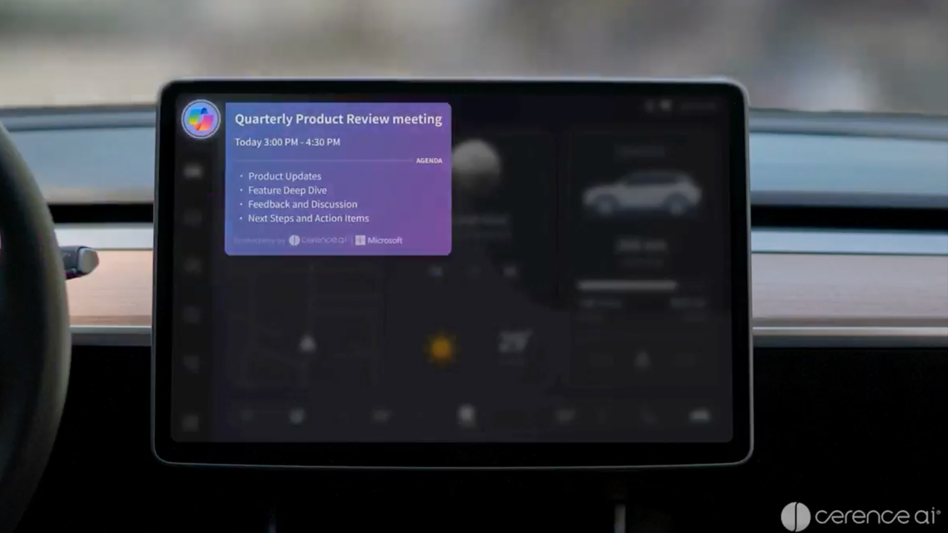 Cerence AI Microsoft