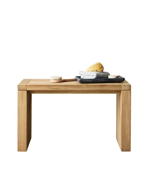 Modern Teak Shower Bench