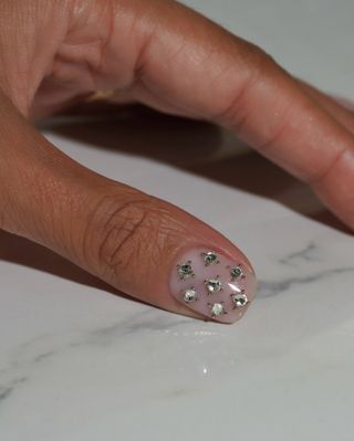 @iramshelton embellished nails