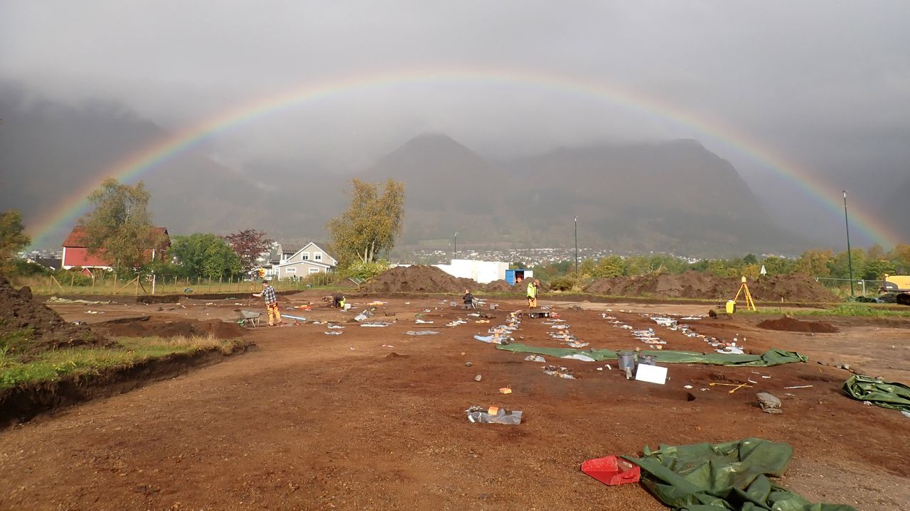 The god house was the religious link between local people and the Old Norse gods. The gods were said to live in the realm of Asgard, which was connected to the earthly realm Midgard by a "rainbow bridge" called Bifr&ouml;st.