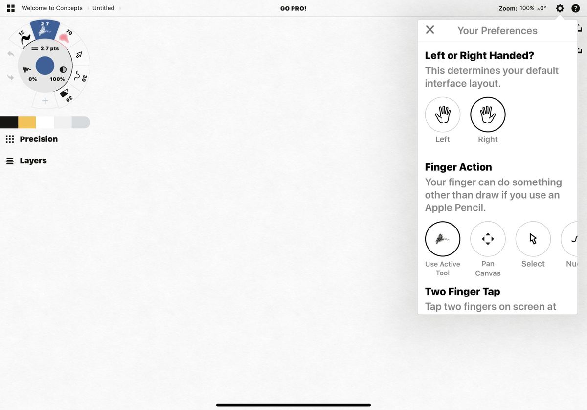 Adonit Note+ Stylus and Concepts app