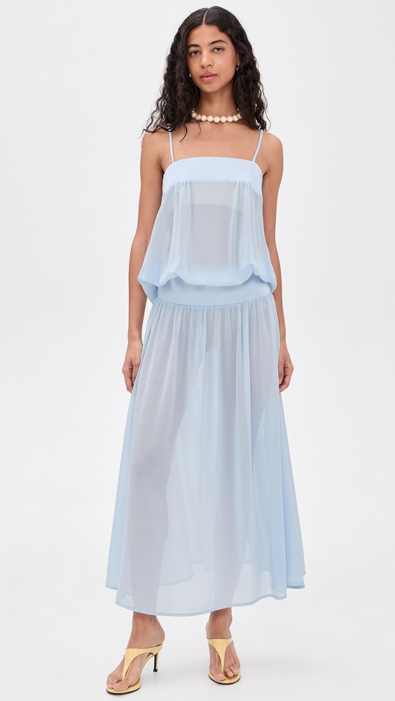 Lioness Gracia Maxi Dress - Pale Blue