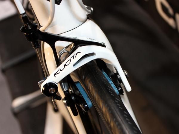 Some Kuota models will come with house-brand brakes for 2011.