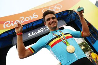 Can Van Avermaet add the rainbow stripes to his Olympic gold?