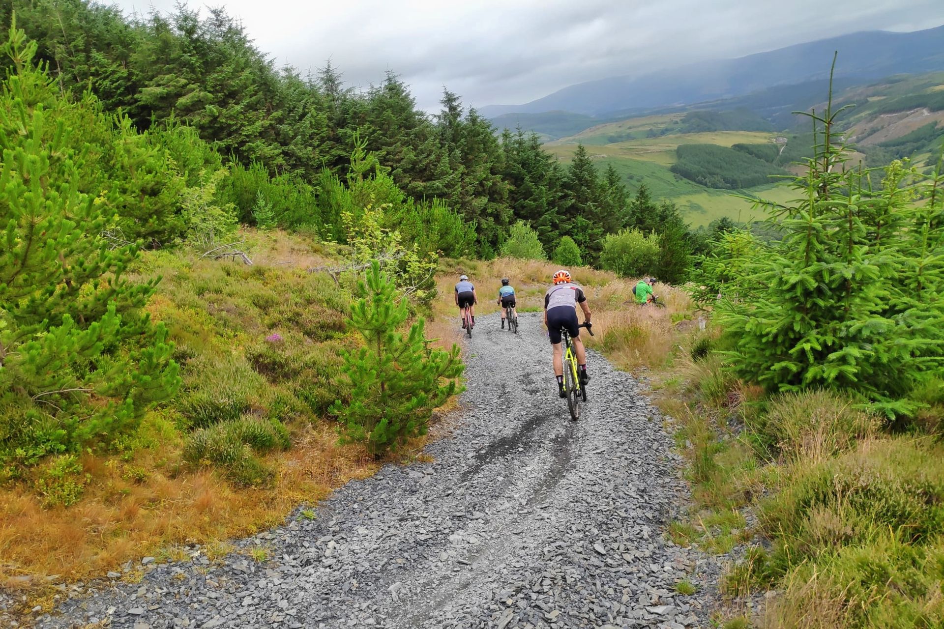 Image shows a descent at Grinduro.