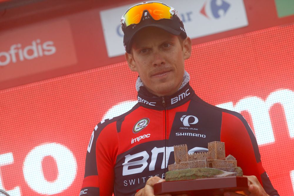 Alessandro De Marchi (BMC) on the podium