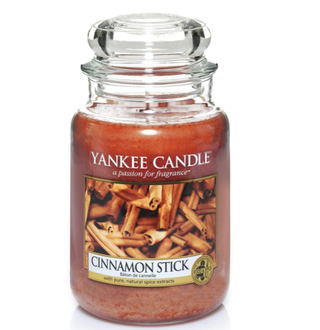 Yankee Candle large jar in cinnamon stick