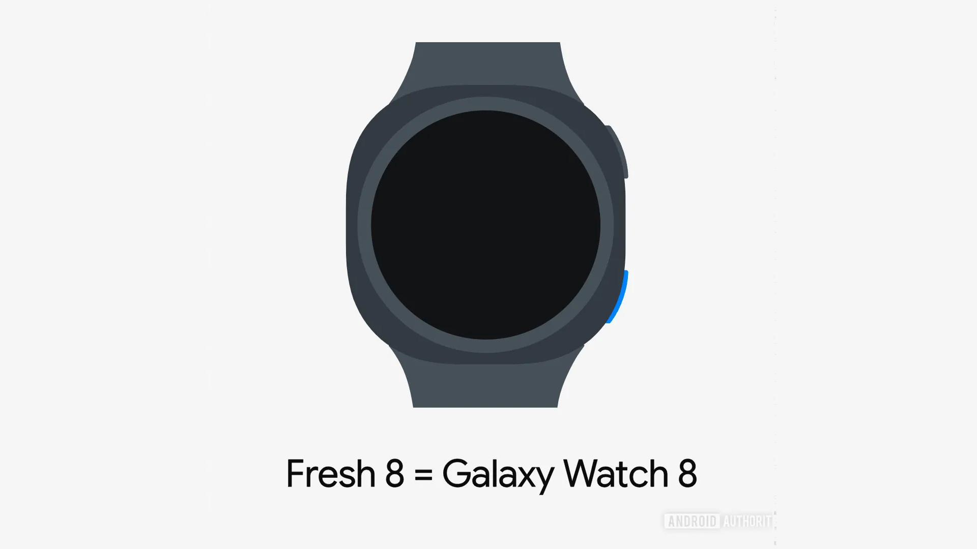 Leaked image of the Samsung Galaxy Watch 8