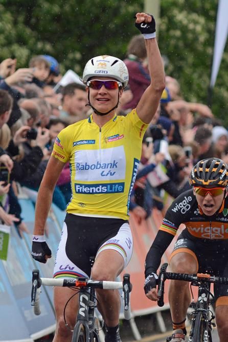 Marianne Vos cannibalizes the Women's Tour, winning her second stage in a row