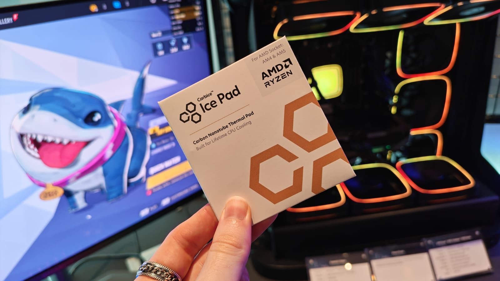 AMD's Carbice Ice Pad CPU cooling pad