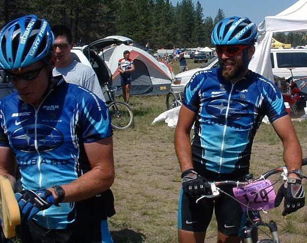 Part of the squad now as Chambers gets ready to race
