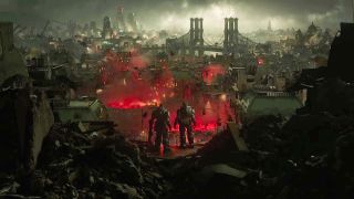 Gears of War: E-Day city.