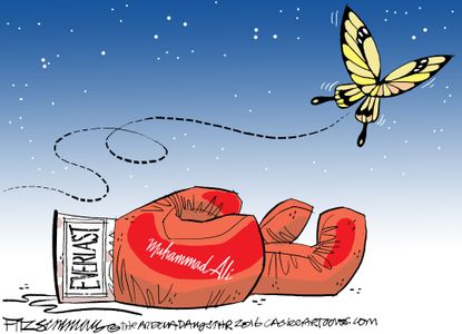 Editorial Cartoon U.S. Muhammad Ali 2016