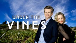 'Under The Vines' perfect pairing. Charles Edwards and Rebecca Gibney as Louis and Daisy.