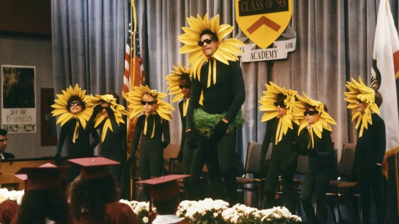 Will Smith dressed as a sunflower on The Fresh Prince of Bel-Air