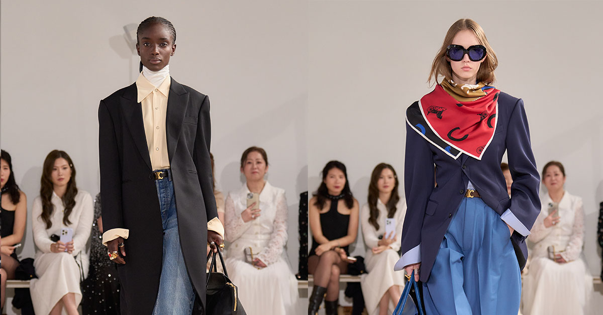 Inside Michael Rider’s Debut Spring 2026 Celine Collection