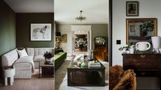 Three moody living room designs