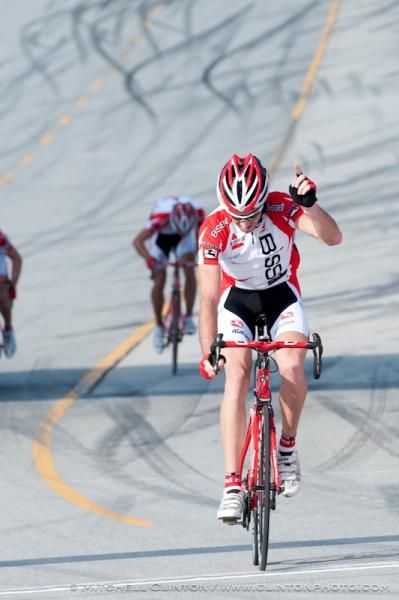 Jeremy Vennell (Bissell) wins the men's pro 1/2 race.