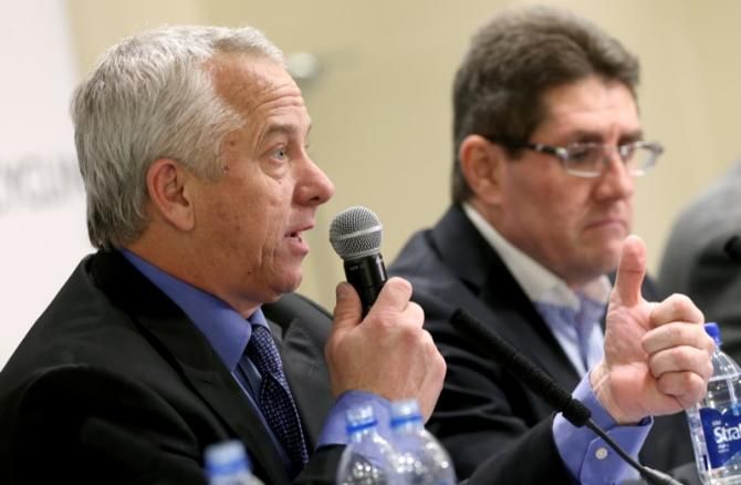 Greg LeMond and Paul Kimmage