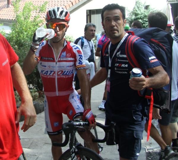 Joaquin Rodriguez (Katusha) finished second on the stage