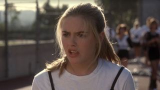 Cher looking horrified in Clueless