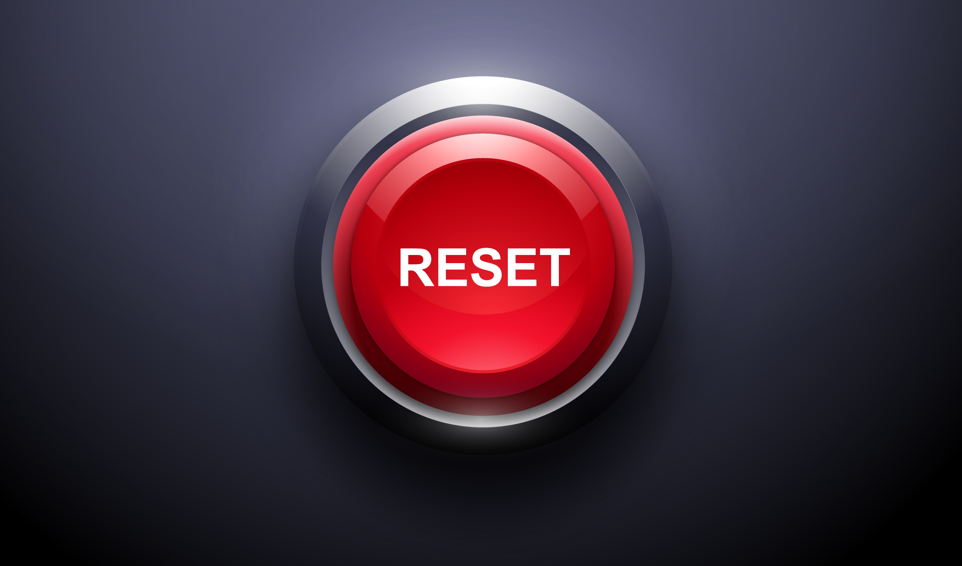 Red reset button