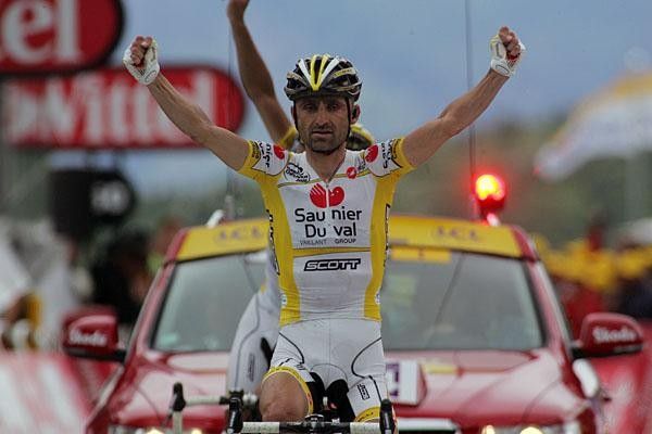 Three armed man? No, but that's how many stage wins Saunier Duval - Scott has claimed to date.