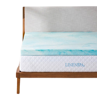 5. Linenspa Gel Swirl Memory foam mattress topper: twinwas $49.99now $42.49 at Amazon