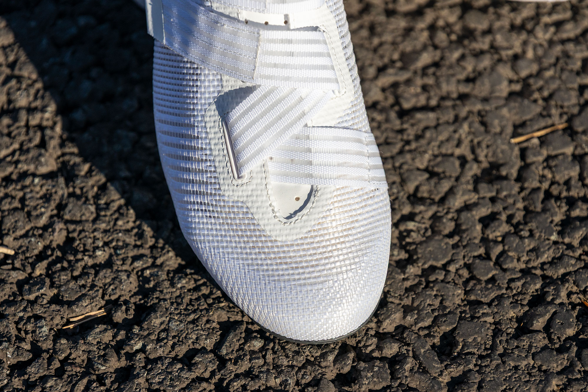 Fizik Powerstrap Aeroweave shoe toebox