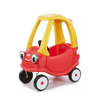 Little Tikes Cozy Coupe Car, Kids Rideon Foot to Floor Slider, Mini Vehicle Push Car With Real Working Horn, Clicking Ignition Switch & Petrol Cap, for Ages 18 Months Plus