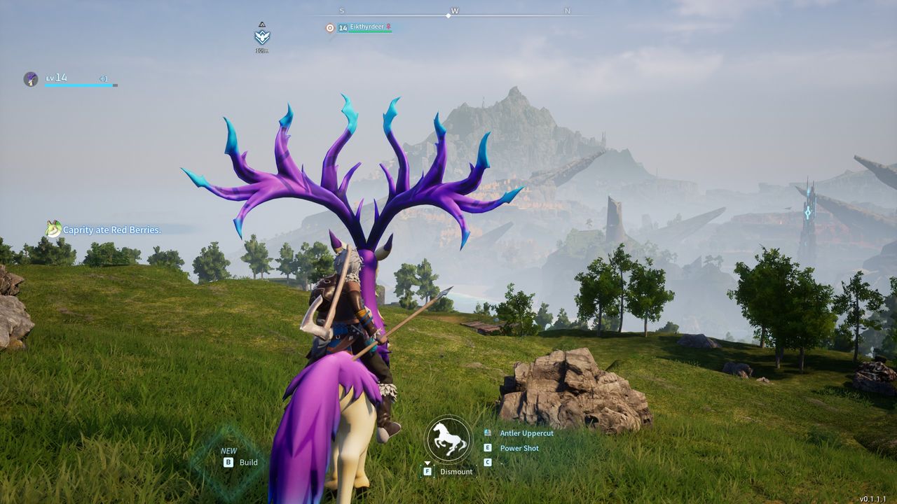 Palworld mounts - Riding and Eikthyrdeer