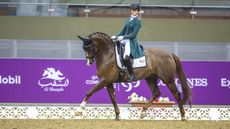 Dinja van Liere and Hartsuijker win the CHI Al Shaqab grand prix dressage
