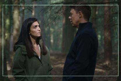 LEILA FARZAD) as Lou and ANDREW BUCHAN as Col in Better