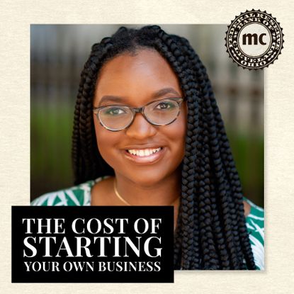 a headshot of black women directors founder danielle a scruggs smiling with a frame for the marie claire franchise the cost of starting your own business