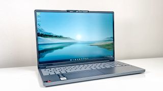 Lenovo IdeaPad Slim 3x review unit on a desk