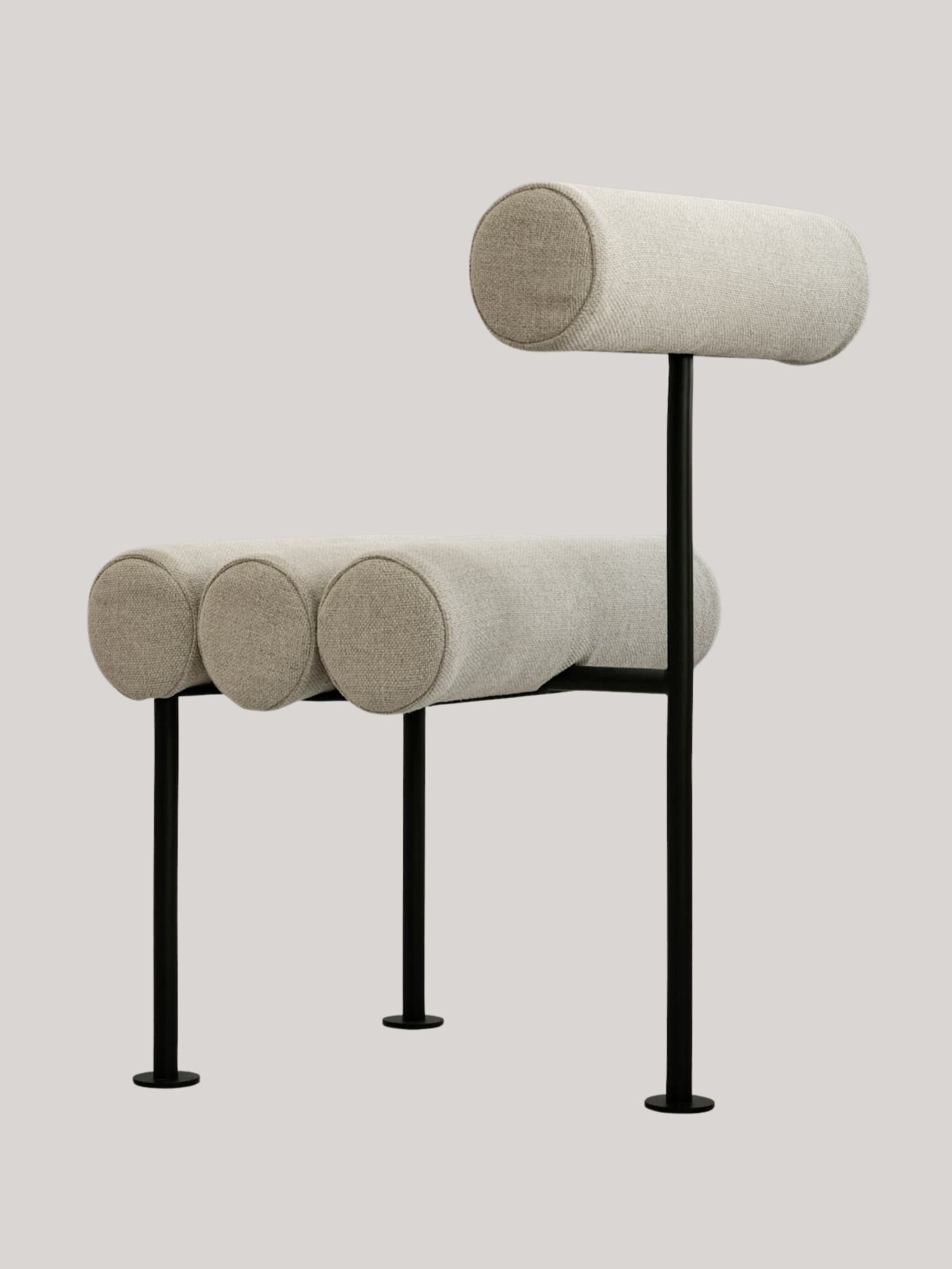 101 Copenhagen, Hiro Dining Chair, Stainless Steel-Desert