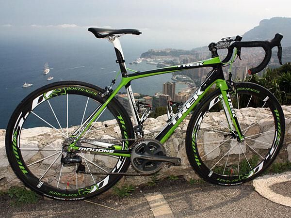 Trek's newest 6 Series Madone will quickly see duty under Lance Armstrong and the Astana team in this year's Tour de France.