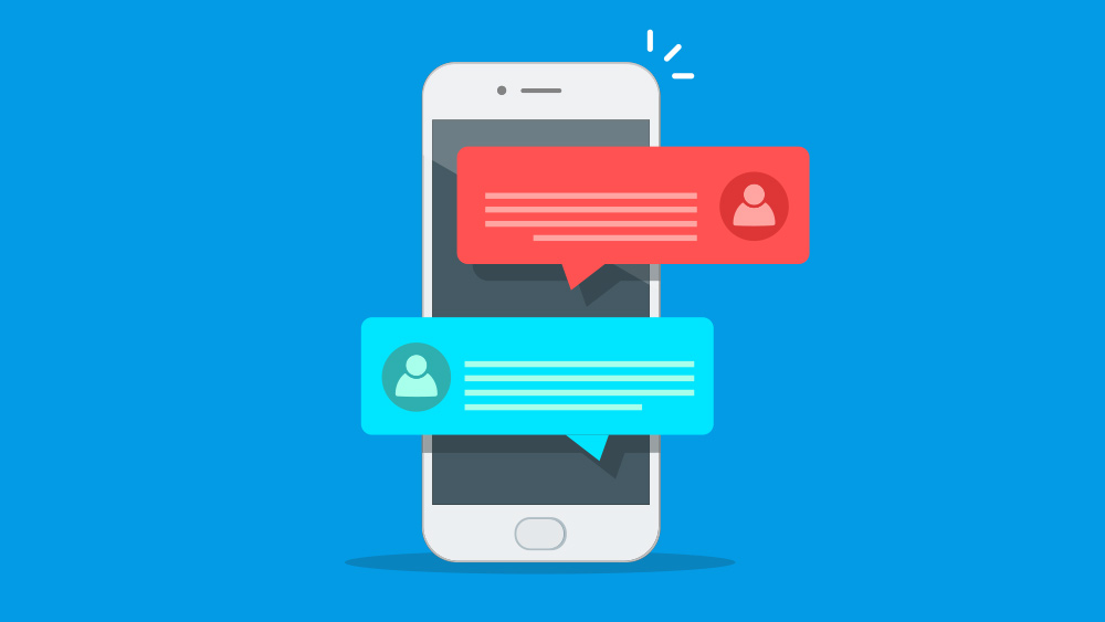 An illustration of UI design notifications