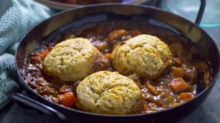 James Martin beef stew with dumplings