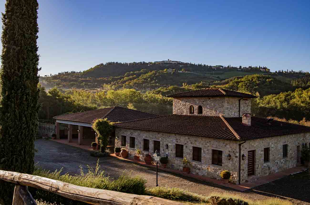 Castello di Radda estate winery in Radda, Chianti, Italy